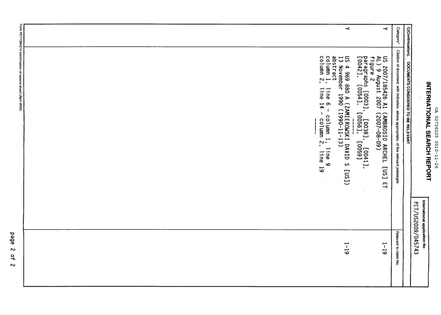 Document de brevet canadien 2726225. PCT 20091226. Image 2 de 3
