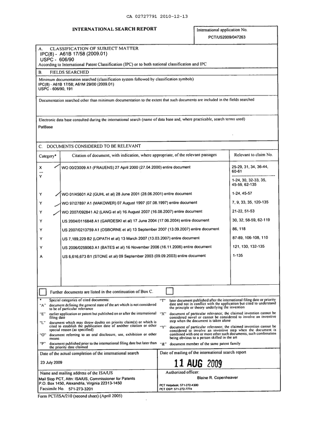 Document de brevet canadien 2727791. PCT 20101213. Image 24 de 24