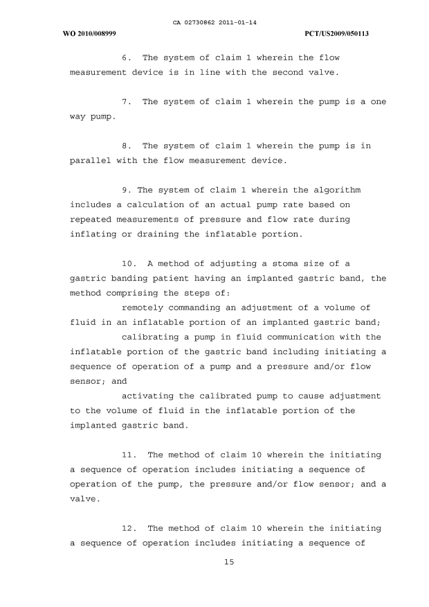 Document de brevet canadien 2730862. Revendications 20110114. Image 2 de 3