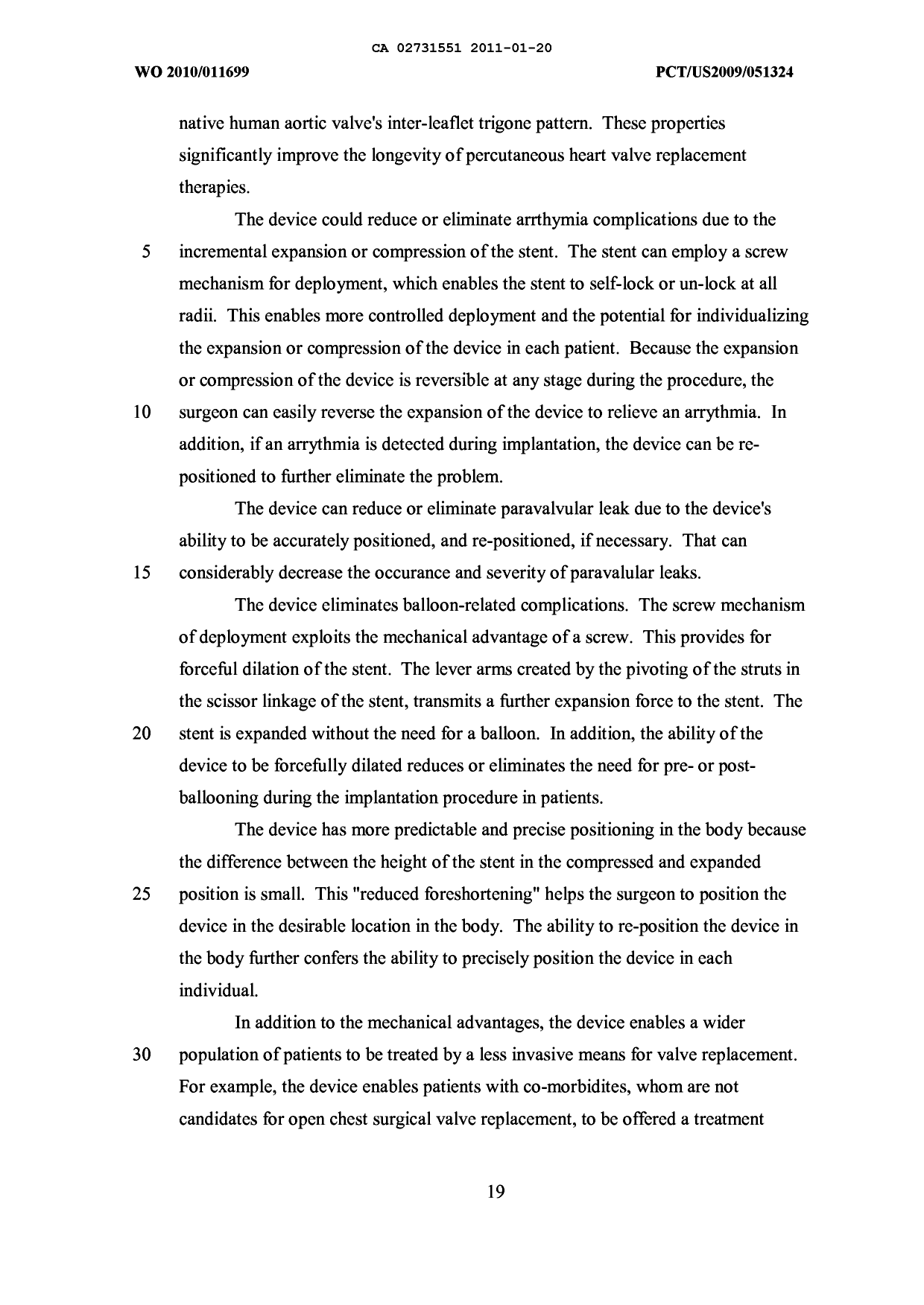 Canadian Patent Document 2731551. Description 20140801. Image 19 of 20