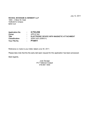 Canadian Patent Document 2733236. Correspondence 20110712. Image 1 of 1