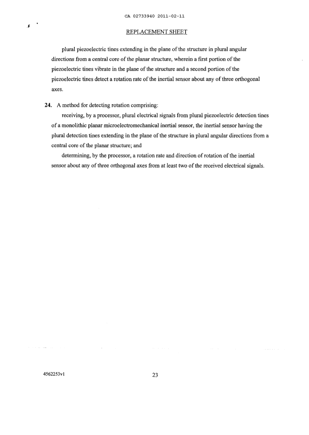 Document de brevet canadien 2733940. Revendications 20110212. Image 4 de 4