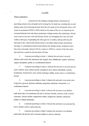 Document de brevet canadien 2734474. Revendications 20110217. Image 1 de 2