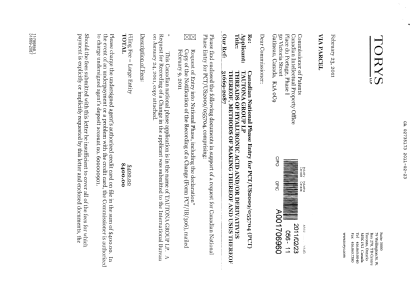 Canadian Patent Document 2735173. Assignment 20110223. Image 1 of 3