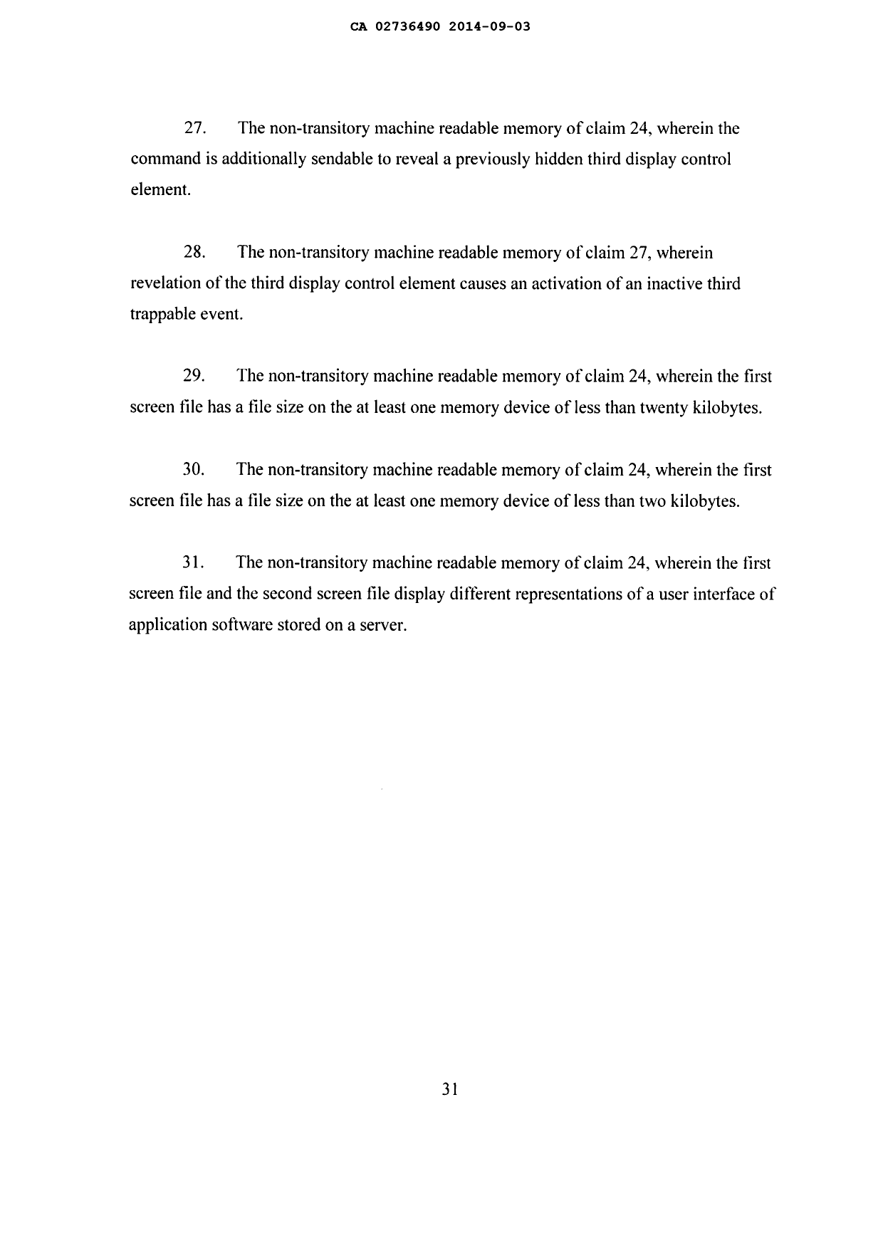 Document de brevet canadien 2736490. Revendications 20131212. Image 6 de 6