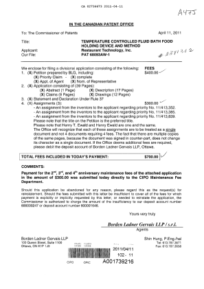 Document de brevet canadien 2736673. Cession 20110411. Image 1 de 38