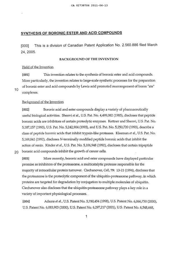 Document de brevet canadien 2738706. Poursuite-Amendment 20110613. Image 4 de 4