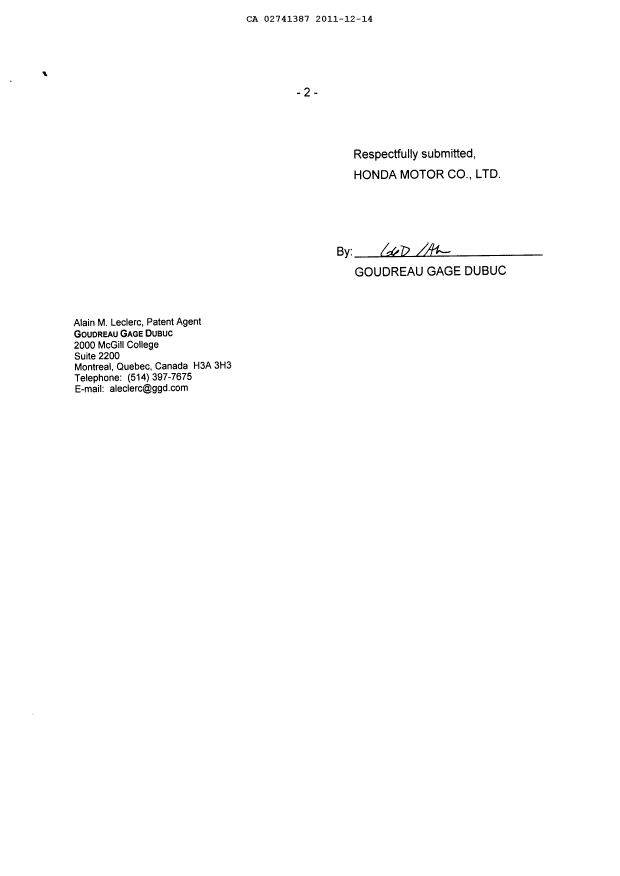 Canadian Patent Document 2741387. Prosecution-Amendment 20111214. Image 2 of 2