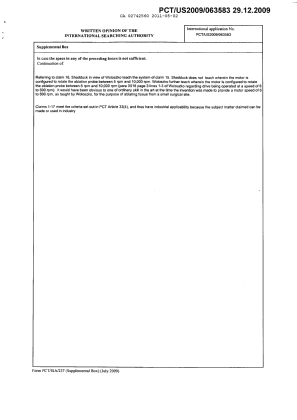 Document de brevet canadien 2742560. PCT 20101202. Image 8 de 8