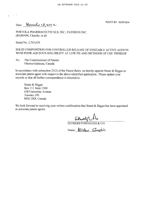 Canadian Patent Document 2743639. Correspondence 20121119. Image 3 of 3