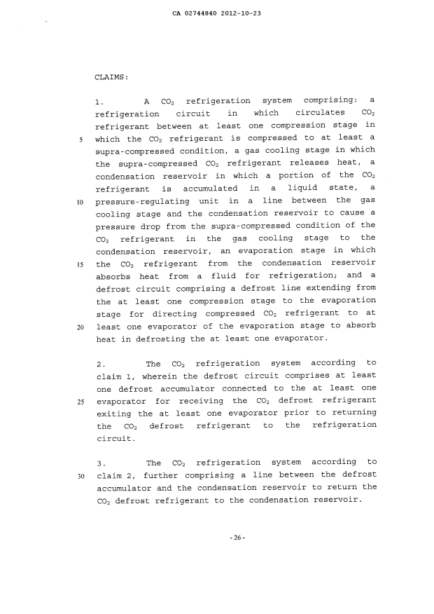 Document de brevet canadien 2744840. Revendications 20111223. Image 1 de 4