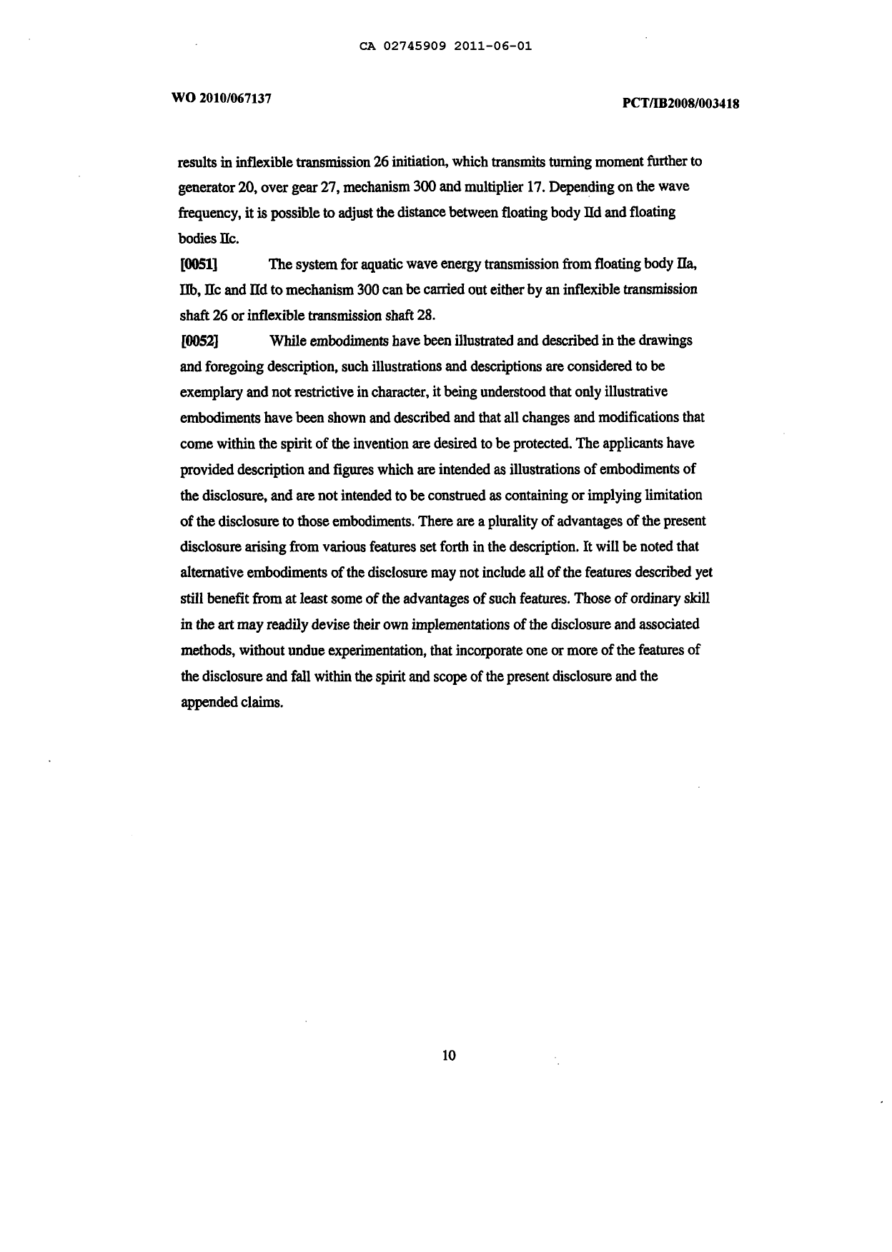 Document de brevet canadien 2745909. Description 20120426. Image 11 de 11