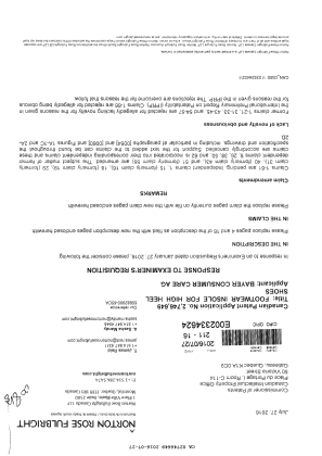 Document de brevet canadien 2746649. Poursuite-Amendment 20151227. Image 1 de 12