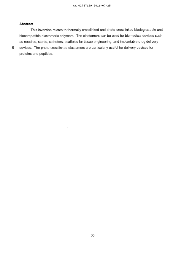 Document de brevet canadien 2747159. Abrégé 20110725. Image 1 de 1