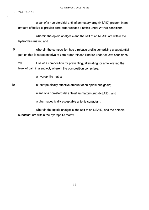 Document de brevet canadien 2750144. Poursuite-Amendment 20110628. Image 10 de 10