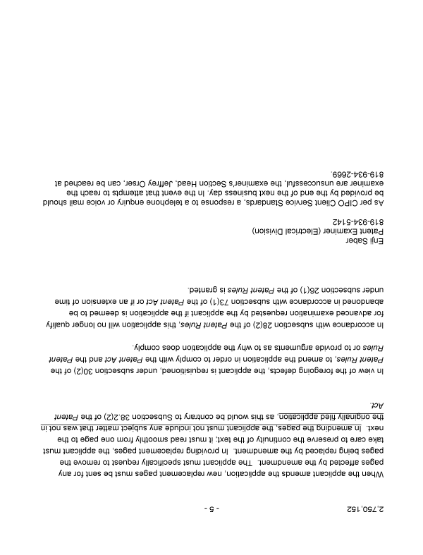 Document de brevet canadien 2750152. Poursuite-Amendment 20111226. Image 5 de 5