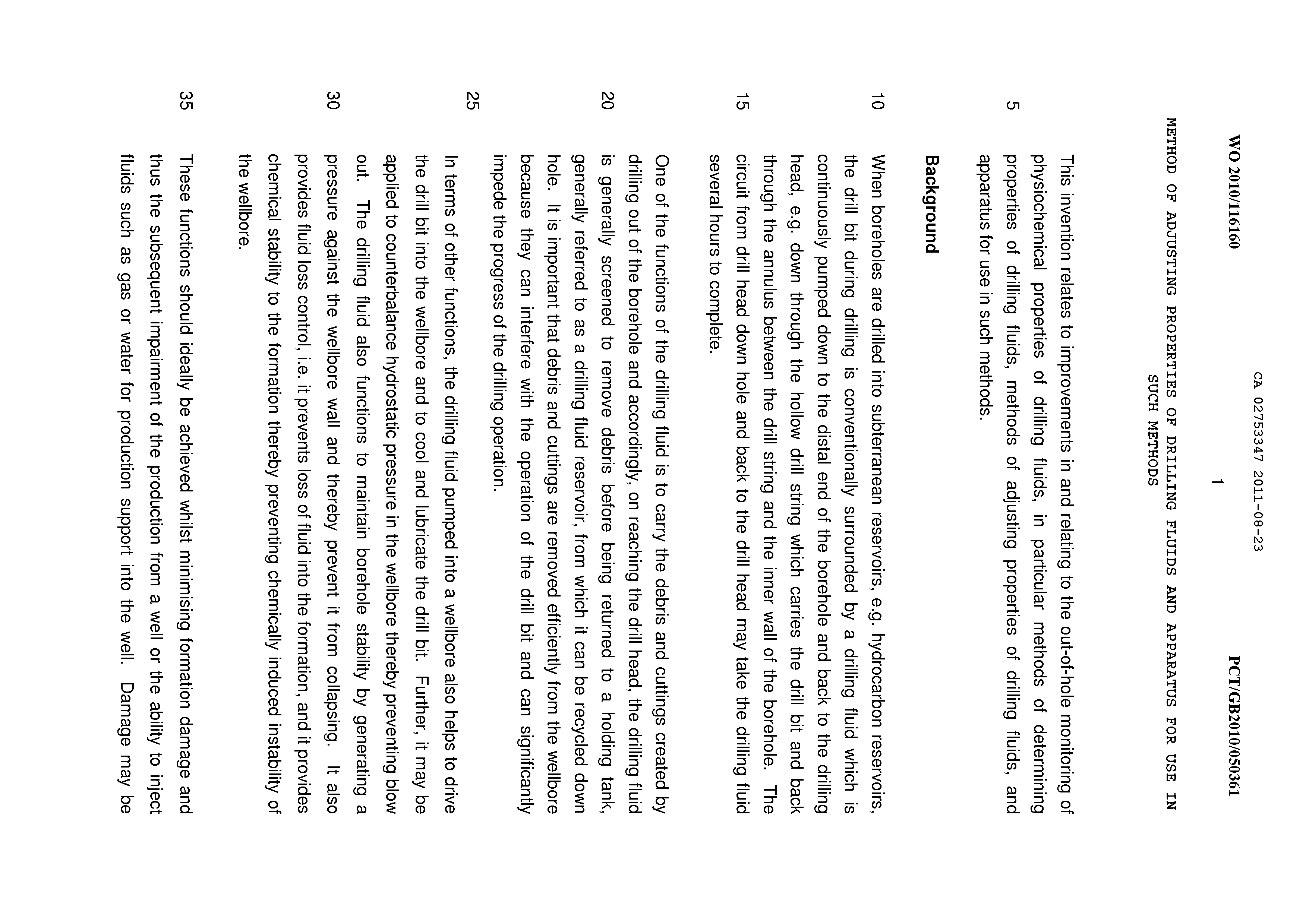 Canadian Patent Document 2753347. Description 20151215. Image 1 of 22