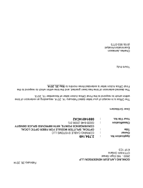 Document de brevet canadien 2754149. Correspondance 20131226. Image 1 de 1