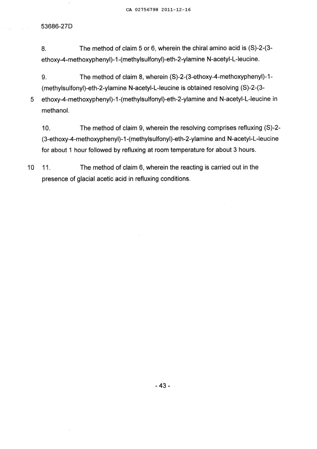 Document de brevet canadien 2756798. Poursuite-Amendment 20111216. Image 5 de 5