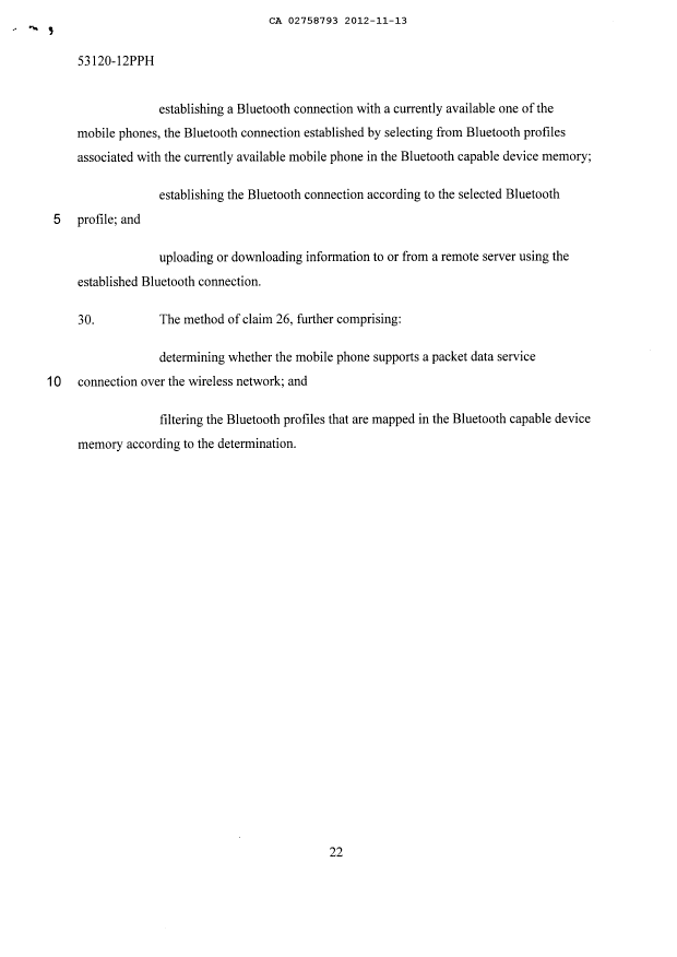 Document de brevet canadien 2758793. Revendications 20121113. Image 10 de 10