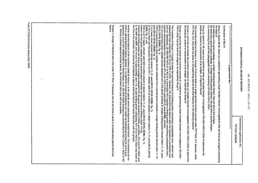 Canadian Patent Document 2760332. PCT 20111027. Image 34 of 34
