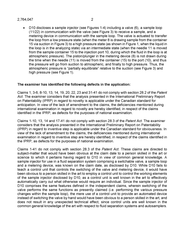 Document de brevet canadien 2764047. Demande d'examen 20150710. Image 2 de 6