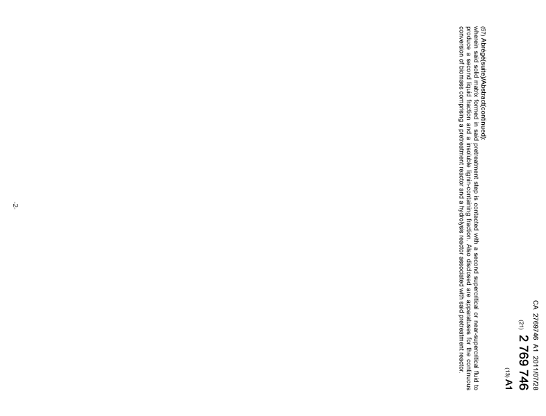 Document de brevet canadien 2769746. Page couverture 20111213. Image 2 de 2