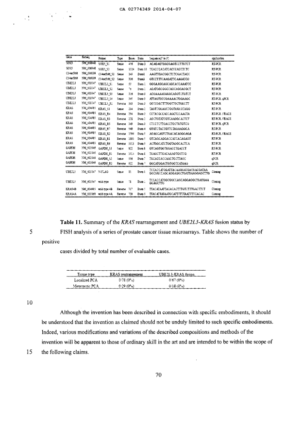 Document de brevet canadien 2774349. Description 20140407. Image 71 de 71