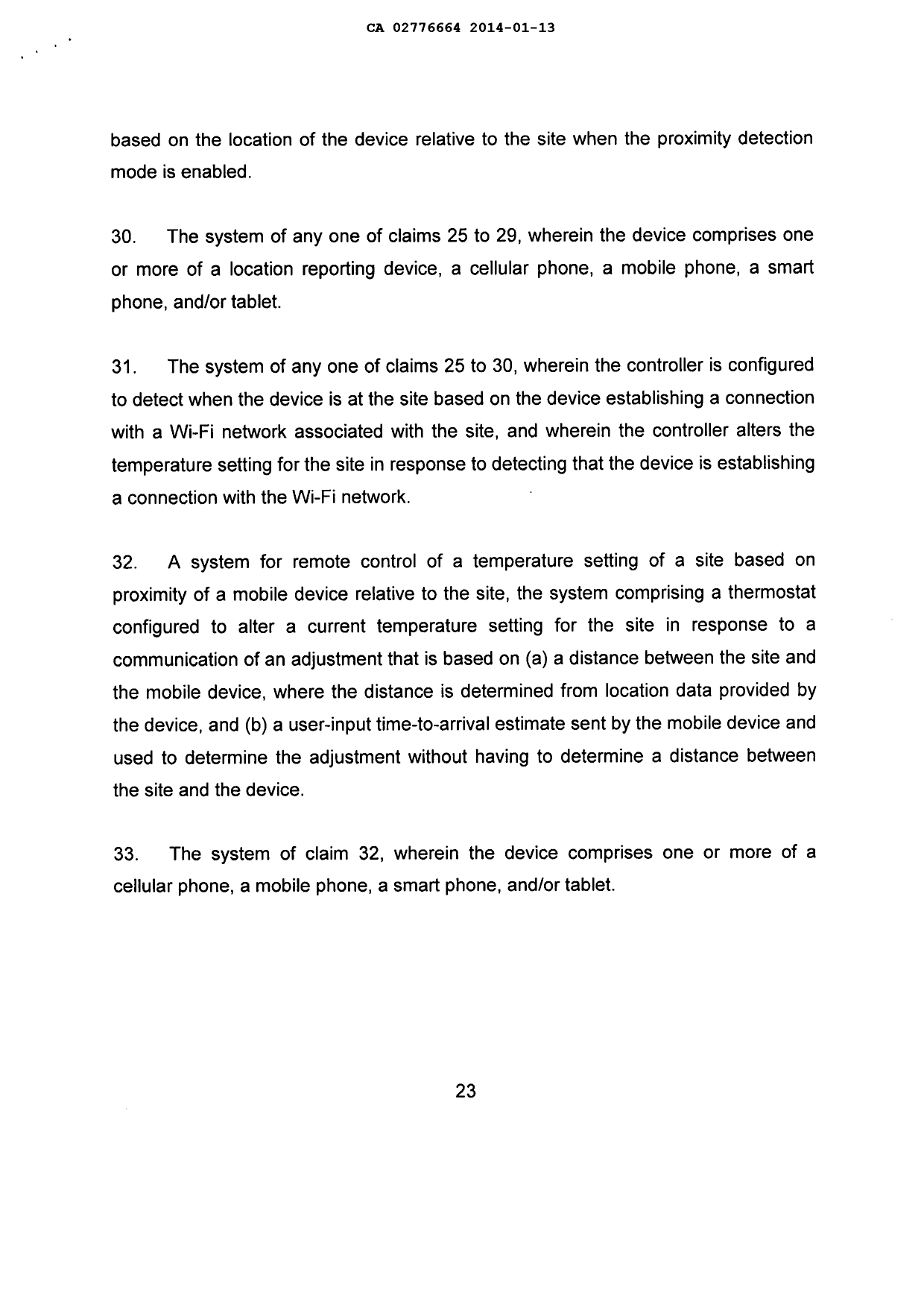 Document de brevet canadien 2776664. Revendications 20131213. Image 6 de 6