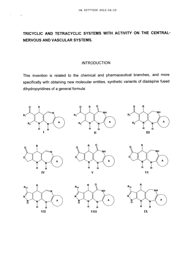 Canadian Patent Document 2777209. Description 20120410. Image 1 of 12