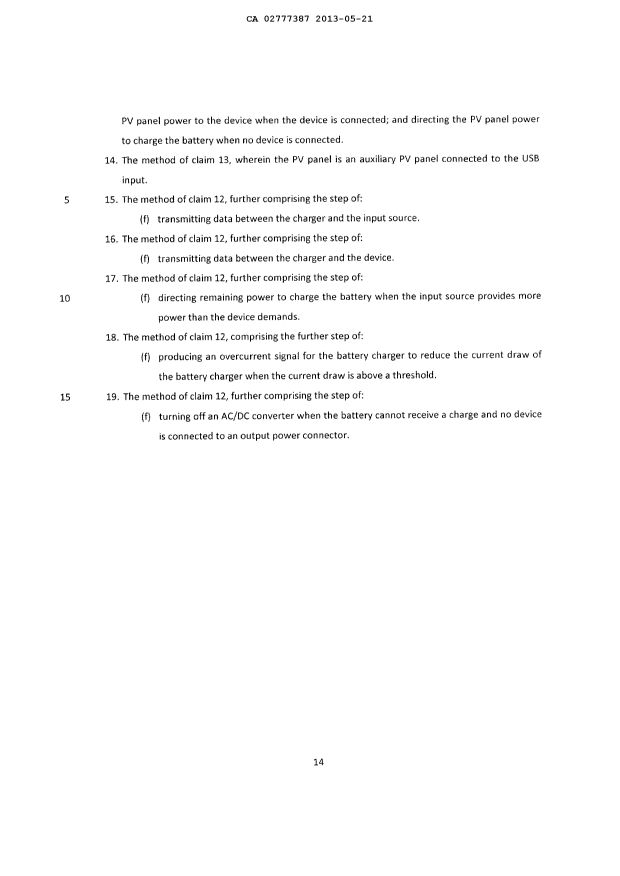 Document de brevet canadien 2777387. Poursuite-Amendment 20121221. Image 7 de 7
