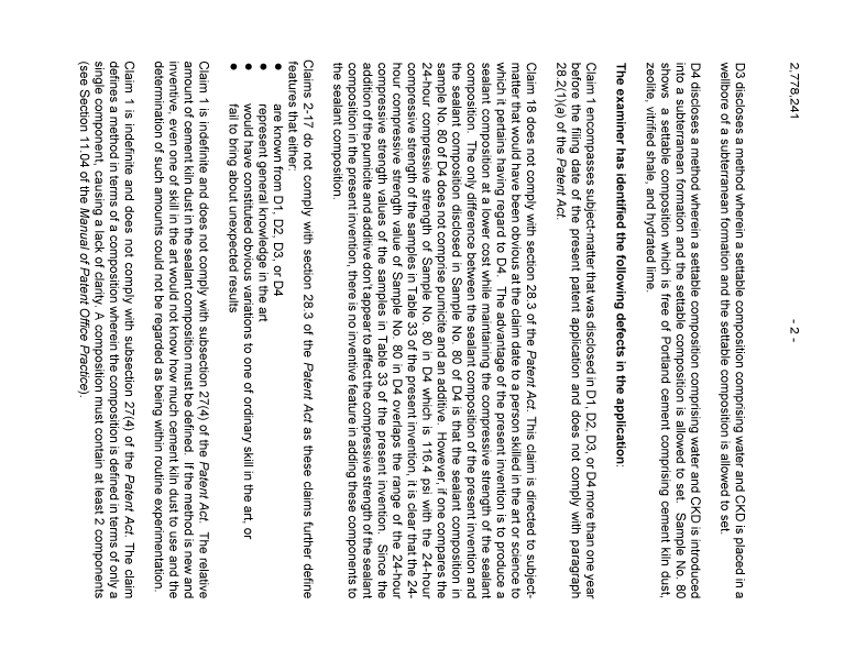 Document de brevet canadien 2778241. Poursuite-Amendment 20130912. Image 2 de 4