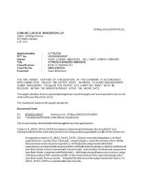 Canadian Patent Document 2779254. Prosecution-Amendment 20140520. Image 1 of 2