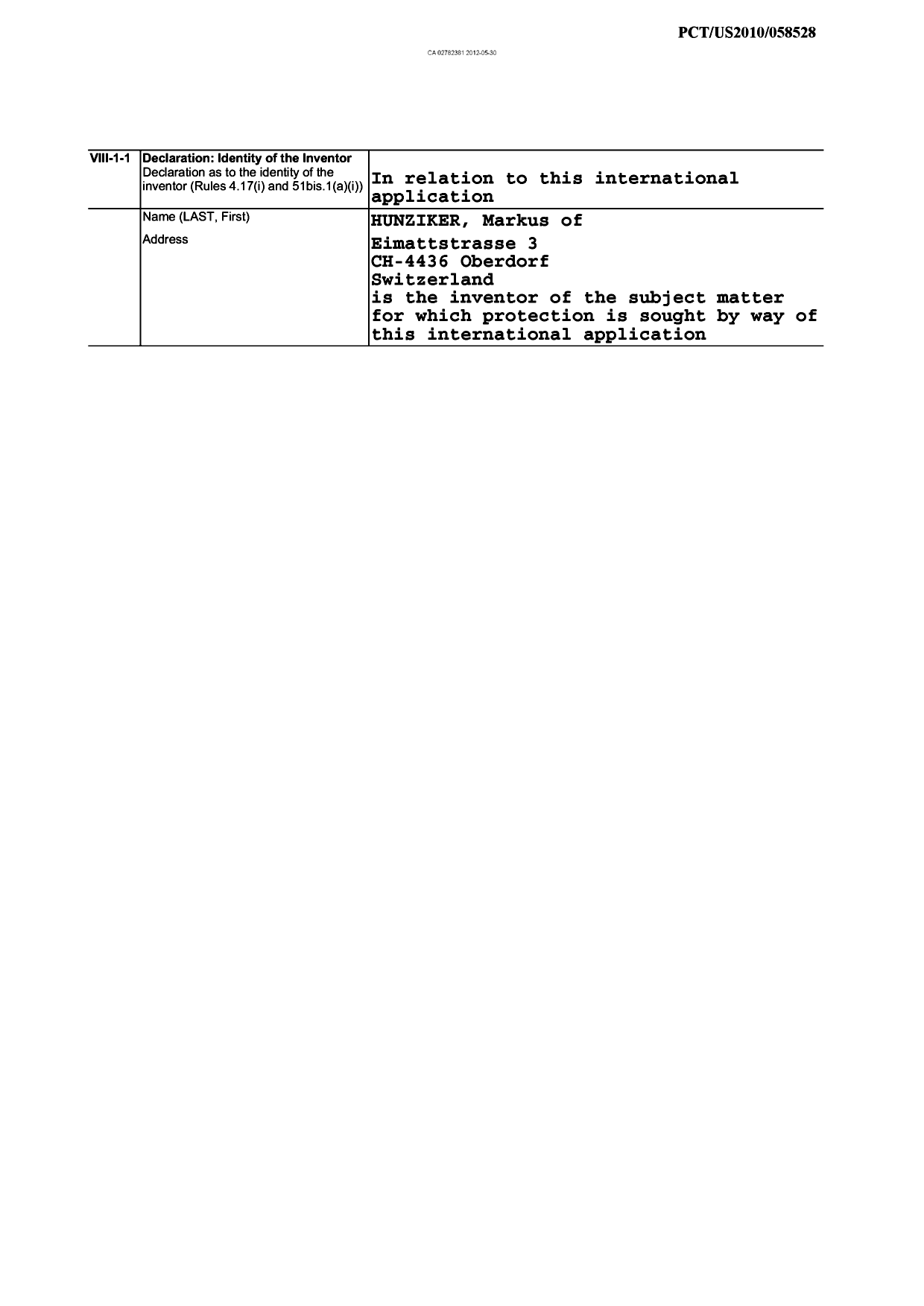 Document de brevet canadien 2782381. PCT 20111230. Image 11 de 11