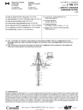 Document de brevet canadien 2786771. Page couverture 20161201. Image 1 de 1