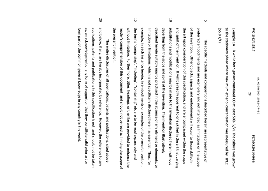Canadian Patent Document 2786903. Description 20111210. Image 28 of 28