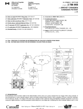 Document de brevet canadien 2786955. Page couverture 20171102. Image 1 de 2