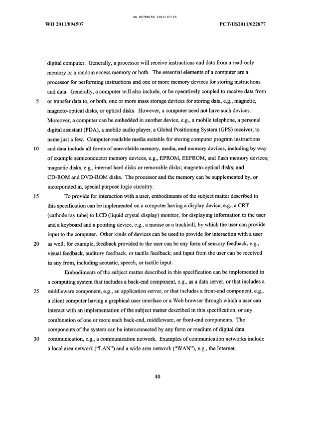 Canadian Patent Document 2788154. Description 20120725. Image 40 of 41