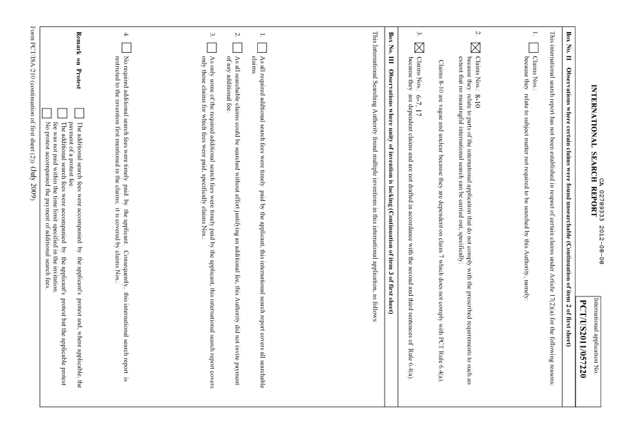 Document de brevet canadien 2789333. PCT 20111208. Image 2 de 14