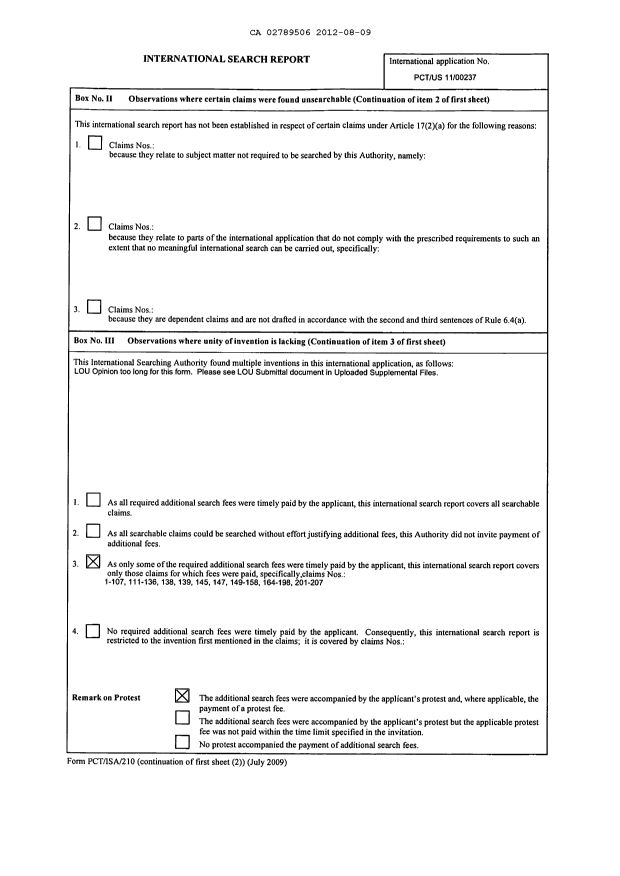 Document de brevet canadien 2789506. PCT 20111209. Image 2 de 54