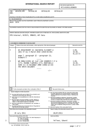 Document de brevet canadien 2790699. PCT 20120821. Image 1 de 10