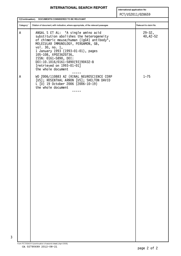 Document de brevet canadien 2790699. PCT 20120821. Image 2 de 10