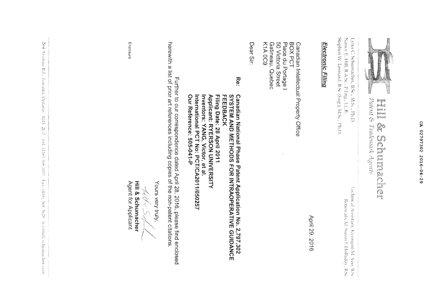 Canadian Patent Document 2797302. Amendment 20160429. Image 3 of 3