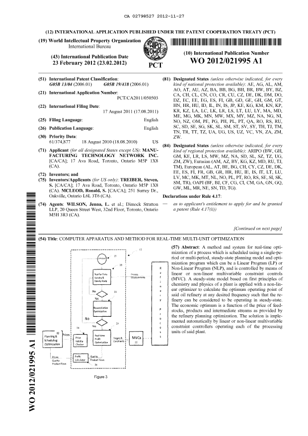 Document de brevet canadien 2798527. Abrégé 20121127. Image 1 de 2