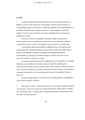 Document de brevet canadien 2798527. Revendications 20121219. Image 1 de 5