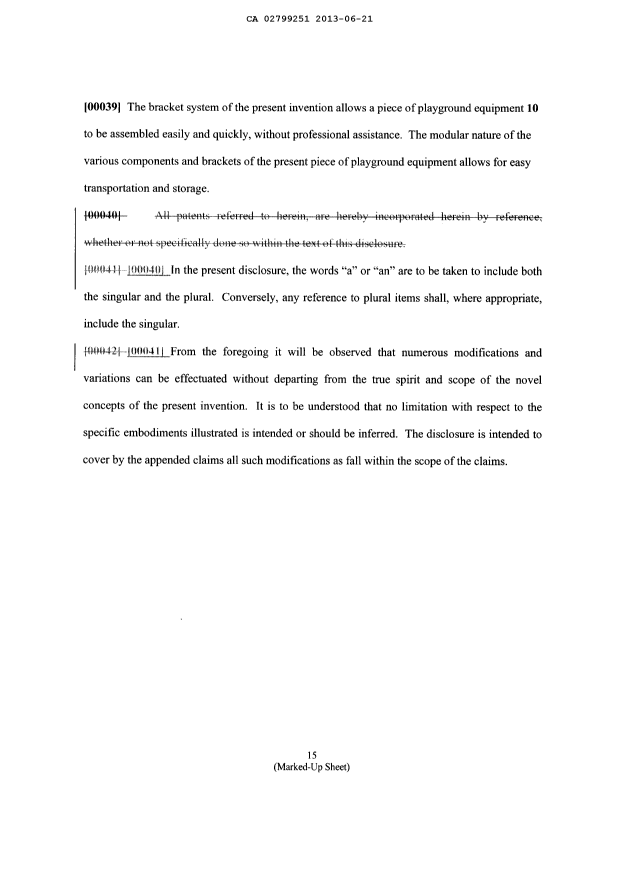 Document de brevet canadien 2799251. Poursuite-Amendment 20130621. Image 8 de 8