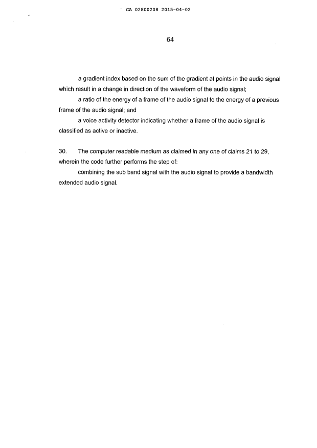 Document de brevet canadien 2800208. Poursuite-Amendment 20150402. Image 23 de 23