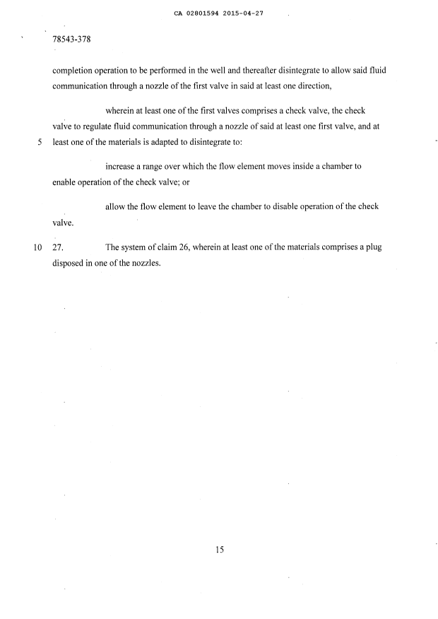 Document de brevet canadien 2801594. Poursuite-Amendment 20150427. Image 13 de 13