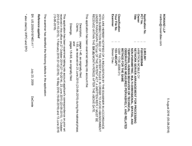 Document de brevet canadien 2803661. Poursuite-Amendment 20151205. Image 1 de 4