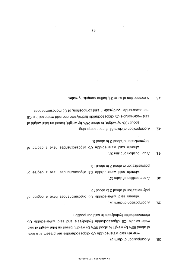 Document de brevet canadien 2804993. Revendications 20121208. Image 9 de 9
